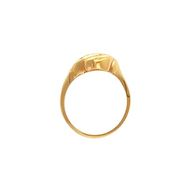 14k Yellow Freeform Ring