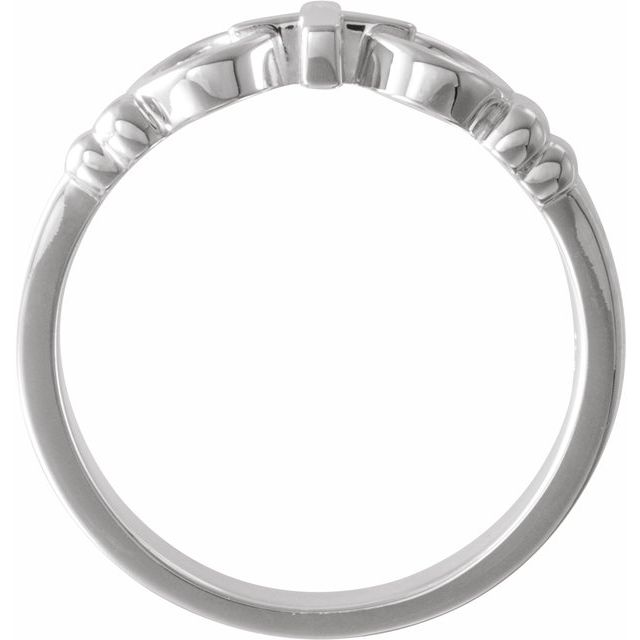 Sterling Silver Joined By Christ™ Ring