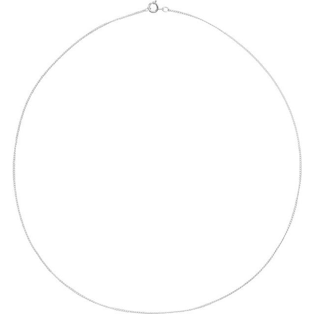 Sterling Silver 1 mm Curb 20' Chain