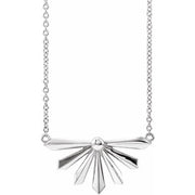 Sterling Silver Star 16' Necklace