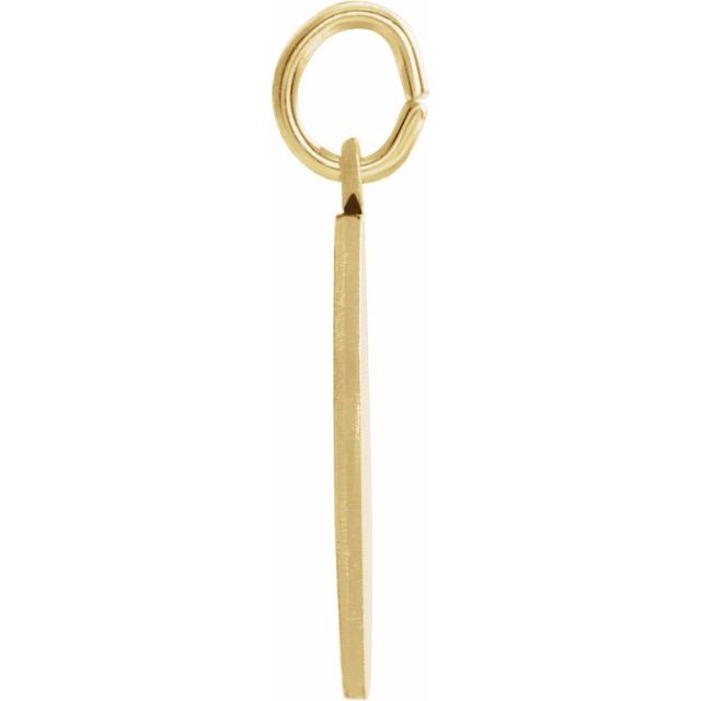 14K Yellow 18 mm St. James Medal