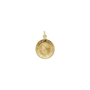 14K Yellow 12 mm Infant Jesus Medal