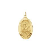 14k Yellow 23.5x16 Mm St. Joseph Medal