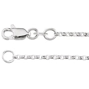 Sterling Silver 1.5 mm Rolo 16' Chain