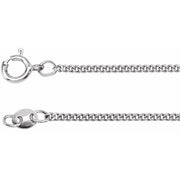 Sterling Silver 1.6 Mm Curb 24' Chain