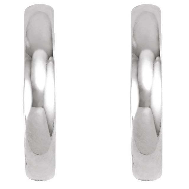 Sterling Silver 16 mm Hoop Earrings