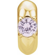 14K Yellow October Birth of a Child™ Miniature Birthstone Ring Pendant