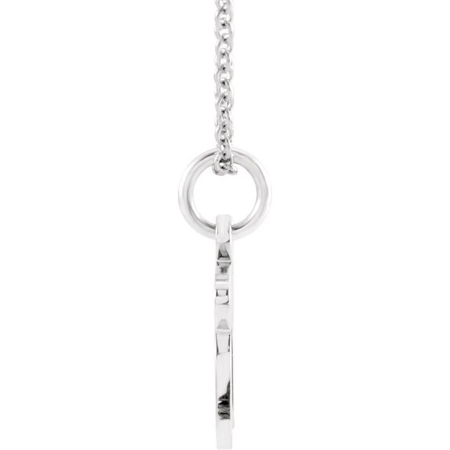Sterling Silver Chai 16-18' Necklace