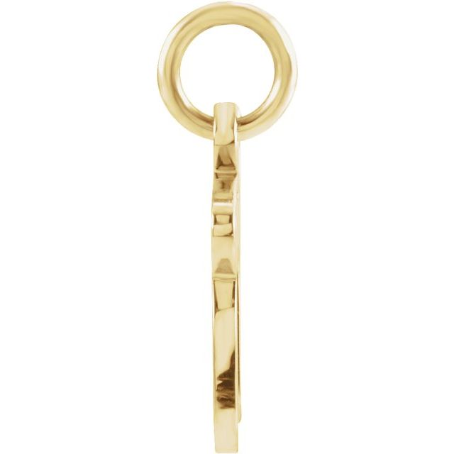 14K Yellow Chai Pendant
