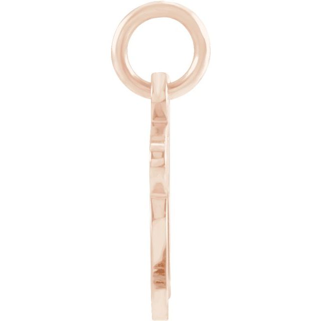14K Rose Chai Pendant
