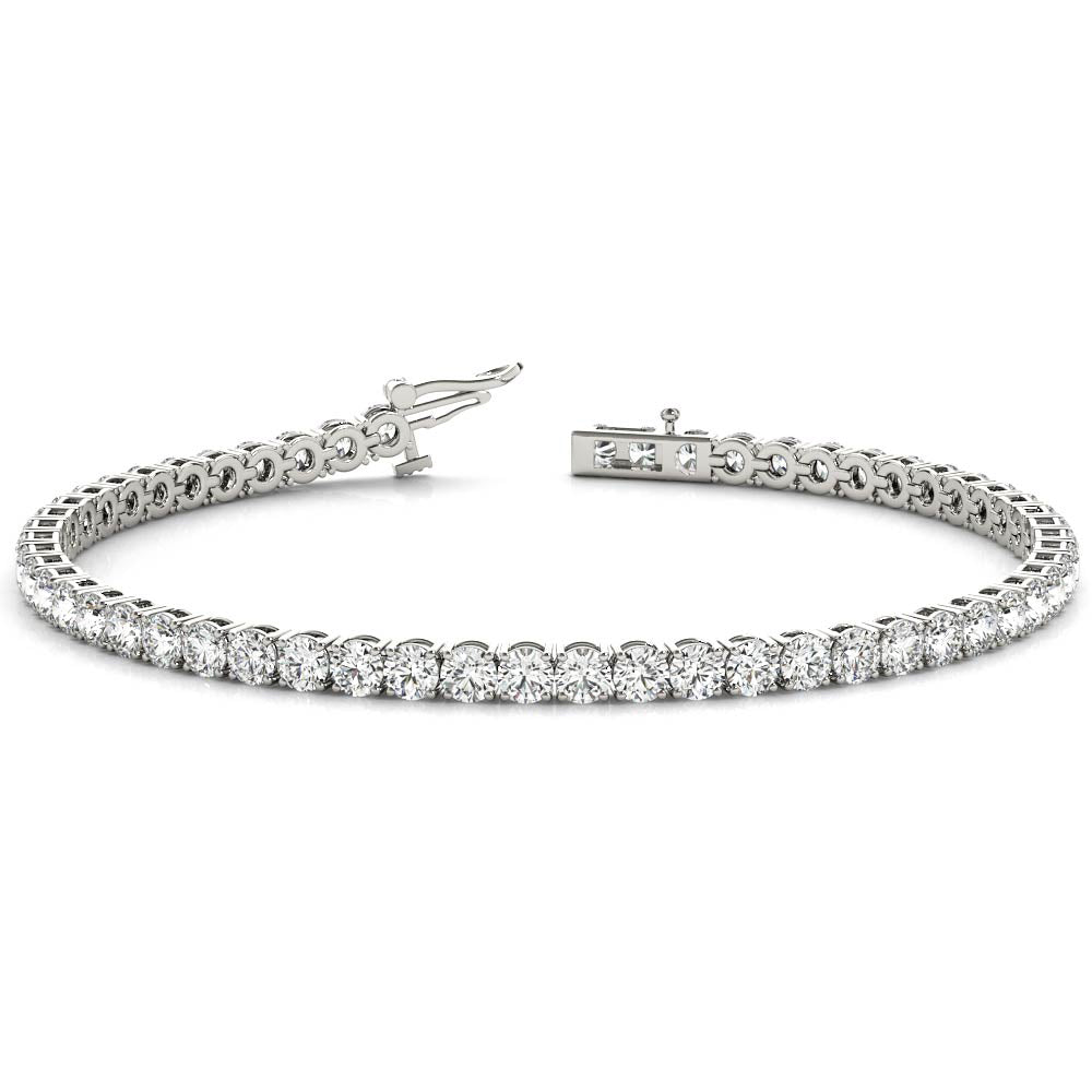 Bracelet In Line  Prong Set