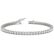 Bracelet In Line  Prong Set