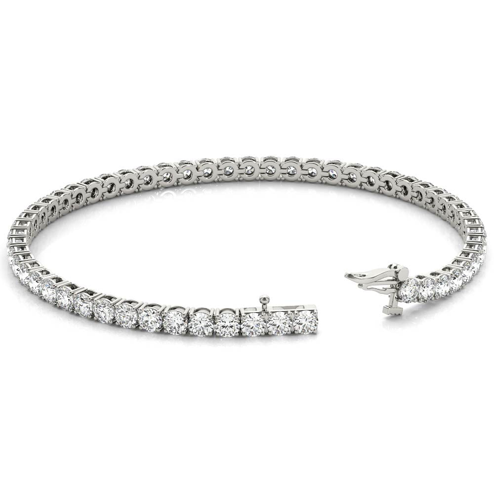 Bracelet In Line  Prong Set