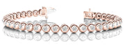 Bracelet In Line Bezel Set