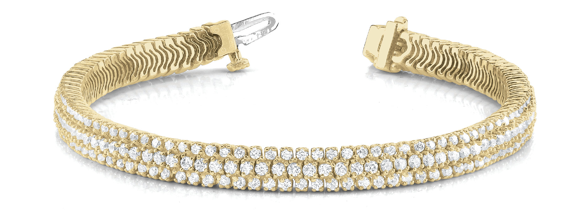 3 Row In Line Bracelet