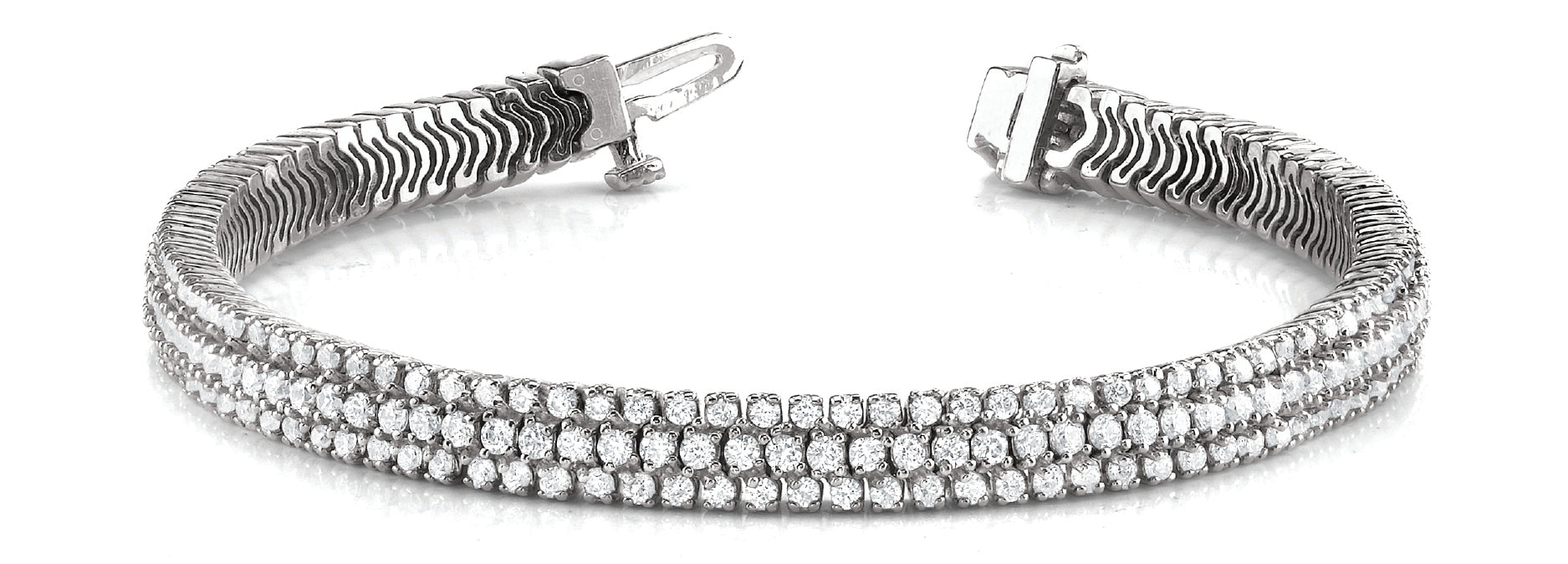 3 Row In Line Bracelet