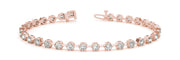 Bracelet In Line Prong Set