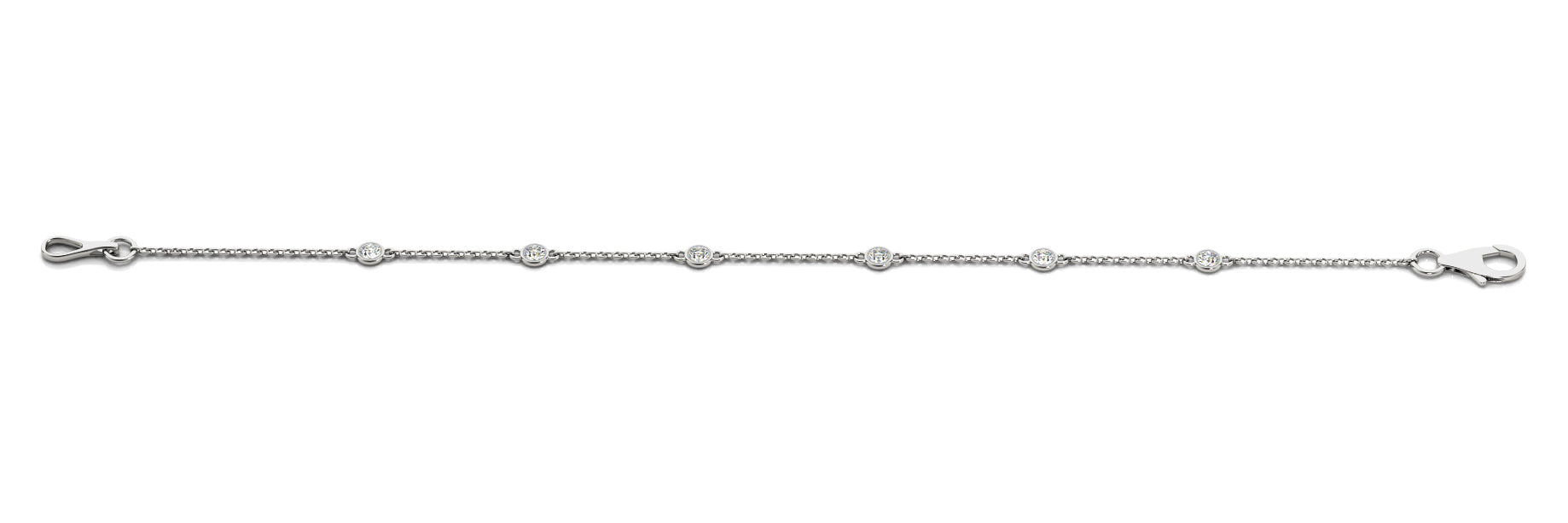1 Row Diamonds Diamond & Chain