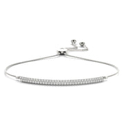 2 Row Adjustable Bracelet