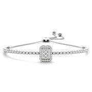 Cluster Adjustable Bracelet