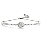 Cluster Adjustable Bracelet