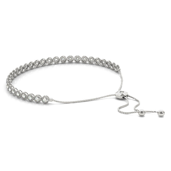 Milgrain Adjustable Bracelet