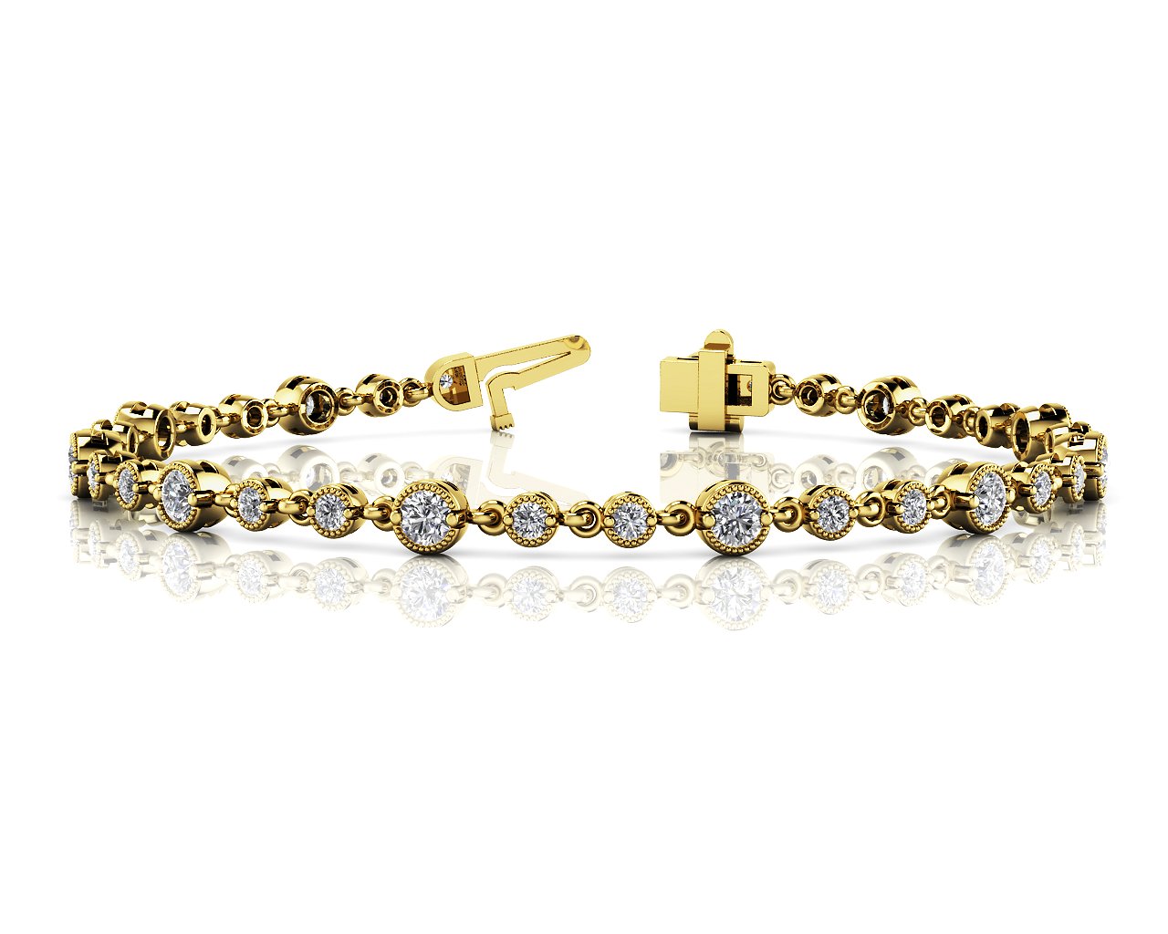 Bracelet With Milgrain