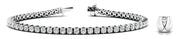 4 Prong Inline Bracelet