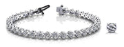 4 Pr In Line Tennis Bracelet