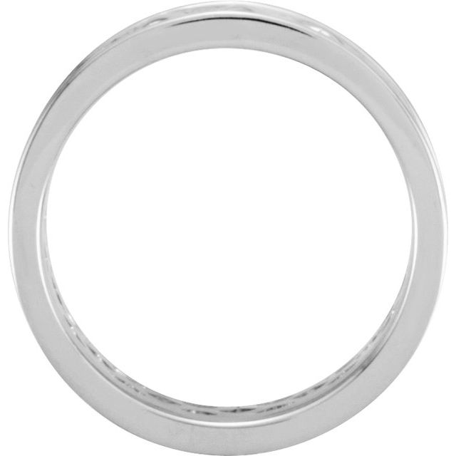 Sterling Silver 8 mm Celtic-Inspired Band Size 7