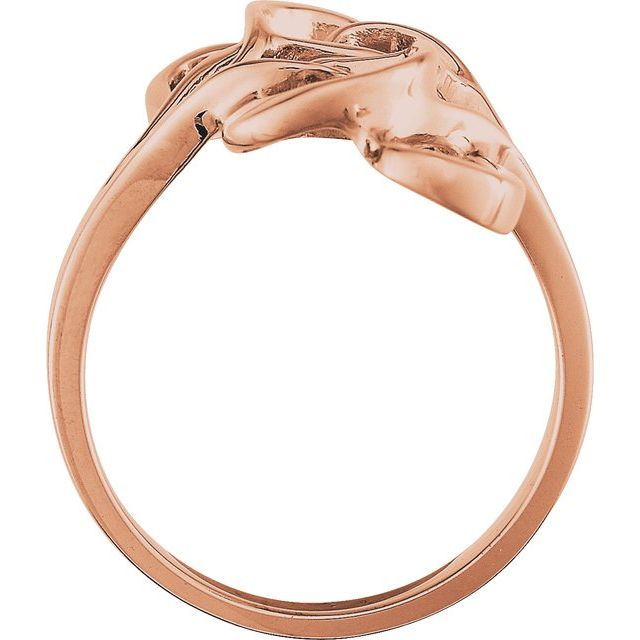 14k Rose Freeform Ring