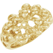14k Yellow Nugget Ring