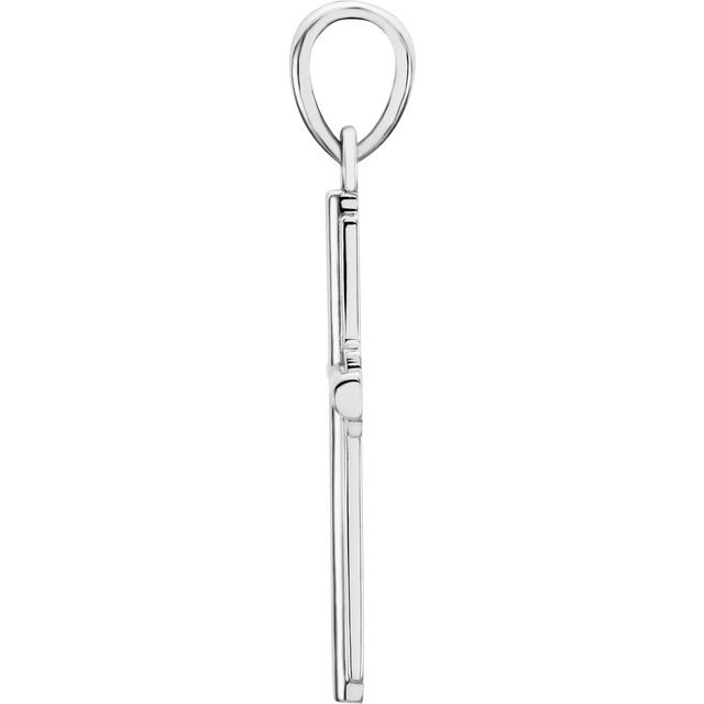 Platinum Cross Pendant