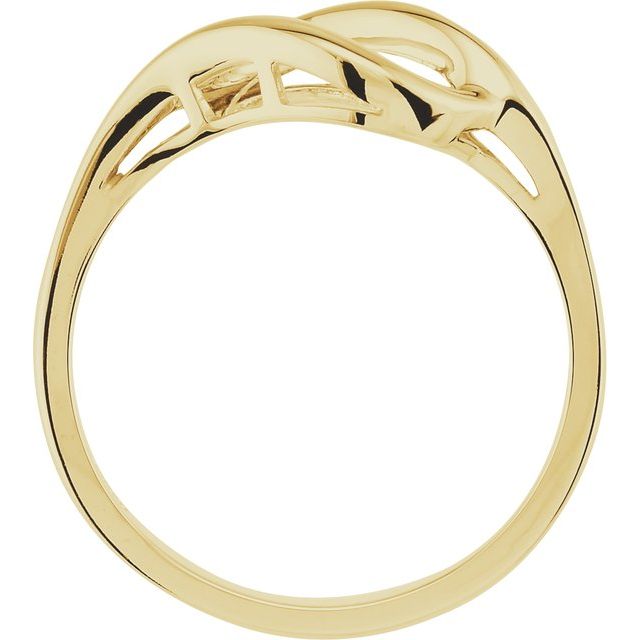 14K Yellow Freeform Ring