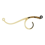 14k Yellow Freeform Bar 16' Necklace