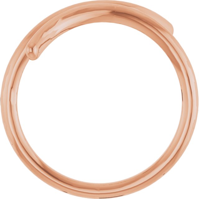 14k Rose Bypass Ring