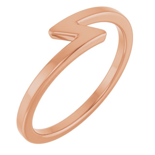 14k Rose Stackable Ring