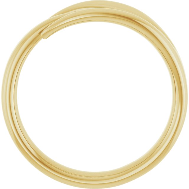 14k Yellow Negative Space Ring