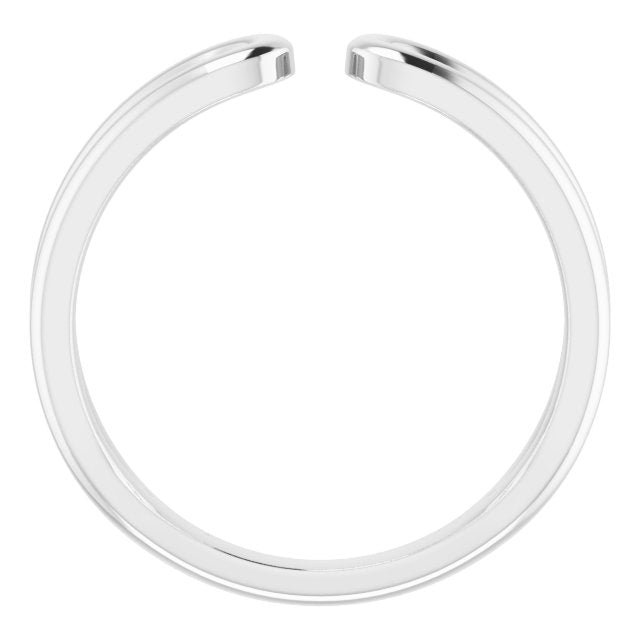 Sterling Silver Negative Space Ring