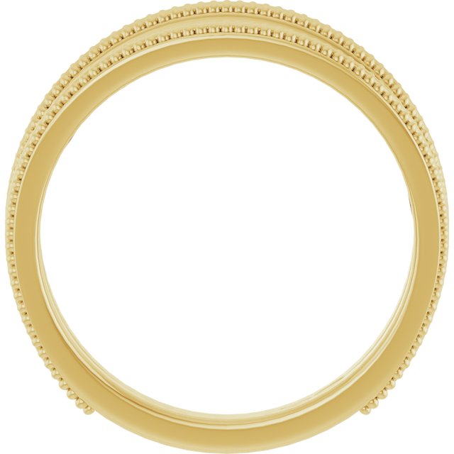 14k Yellow Negative Space Ring