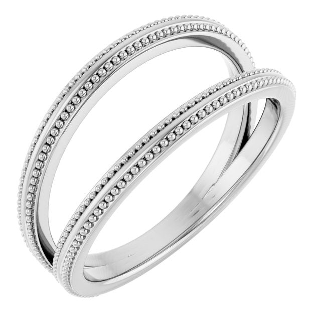 Sterling Silver Negative Space Ring