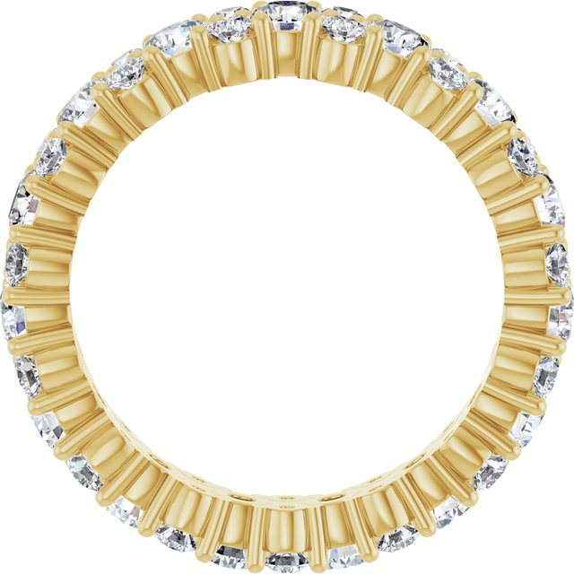 14K Yellow 1 3/4 CTW Lab-Grown Diamond Eternity Band