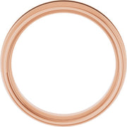 14k Rose 3/8 Ctw Natural Diamond Band