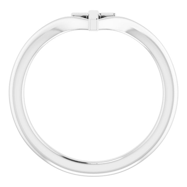 Sterling Silver Cross Ring