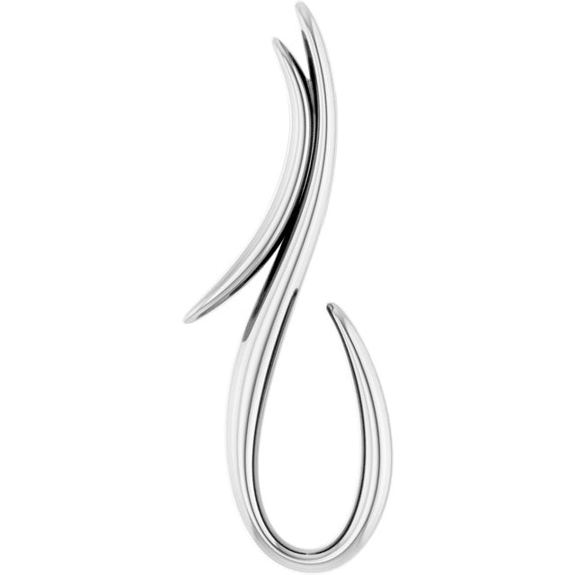 Sterling Silver Freeform 16-18' Necklace