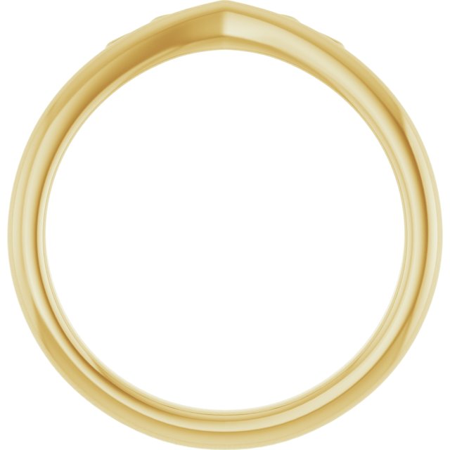 14k Yellow Crown Ring