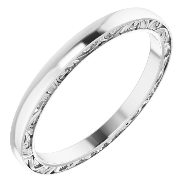 14k White Band