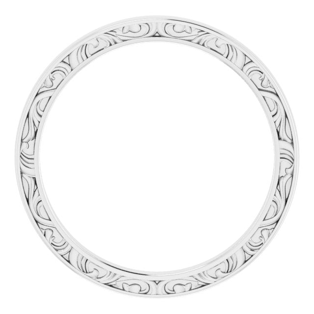14k White Band