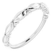 14k White Band