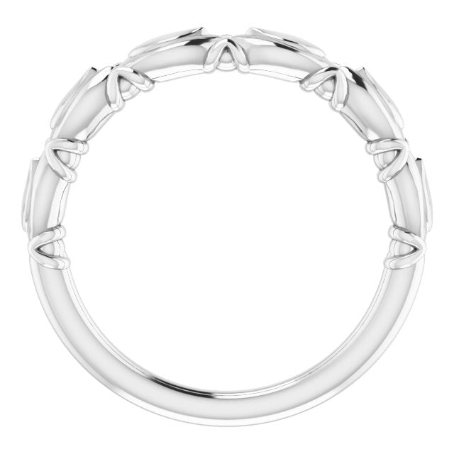 14k White Band